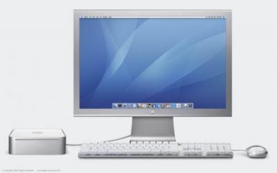 Mac mini with monitor